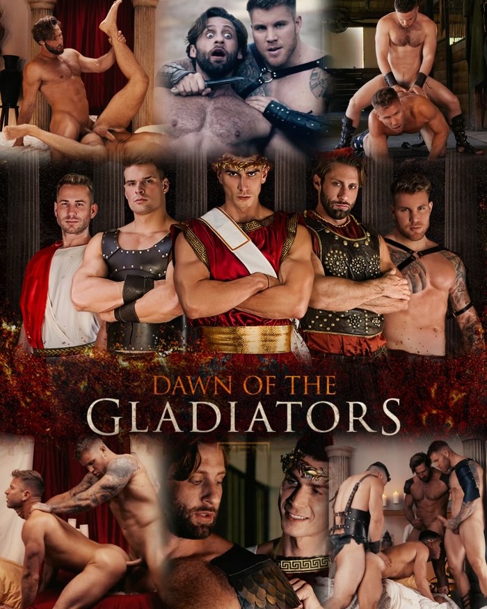 DAWN OF THE GLADIATORS Gay Porn XXX