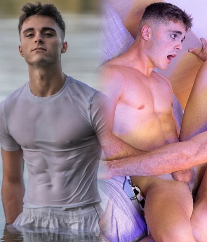 Hugo Dupre Gay Porn Star Handsome Jock Bottom