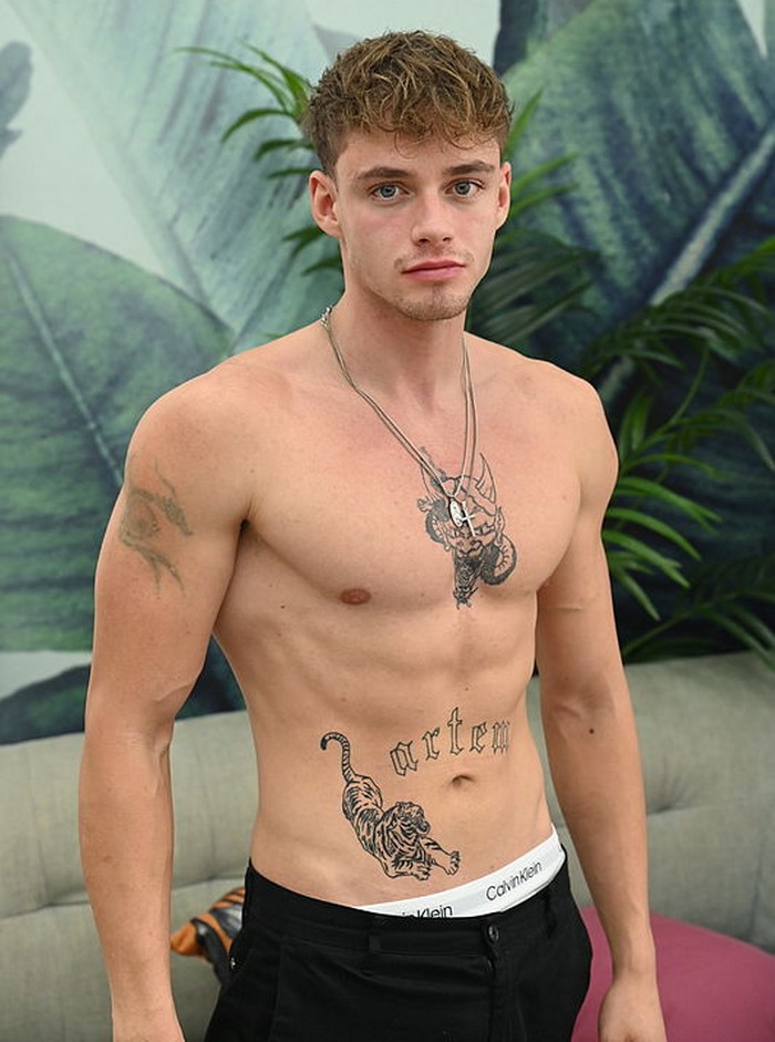 Jett Carter Flirt4Free BelAmi Male Model Tattooed Jock 