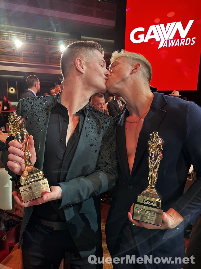 James Cassidy & Bryce Jaxx  Gay Porn Stars 2025 GayVN Awards Winner