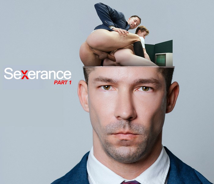 Eddie Patrick Gage Palmer Severance Gay Porn Parody Sexerance