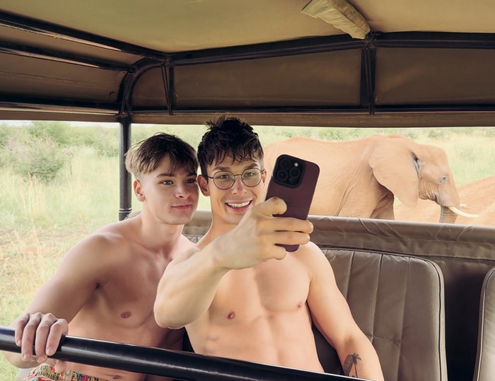 Michael Ross Sasha Hamilton BelAmi Gay Porn 