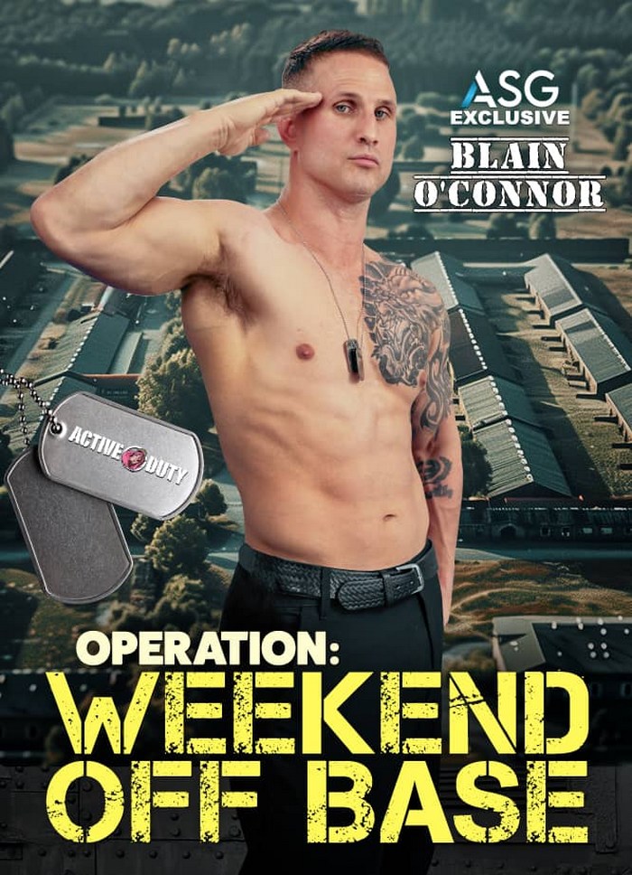 Blain OConnor Gay Porn Star Operation Weekend Off Base 1