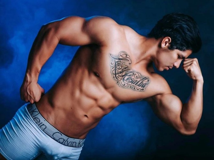 Fabian Arango Flirt4Free Male Webcam Model Muscle Hunk 