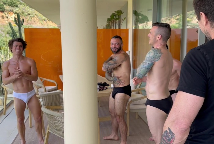 Gay Porn Behind The Scenes Drew Valentino Derek Kage Allen King Seth Peterson Grant Ducati 
