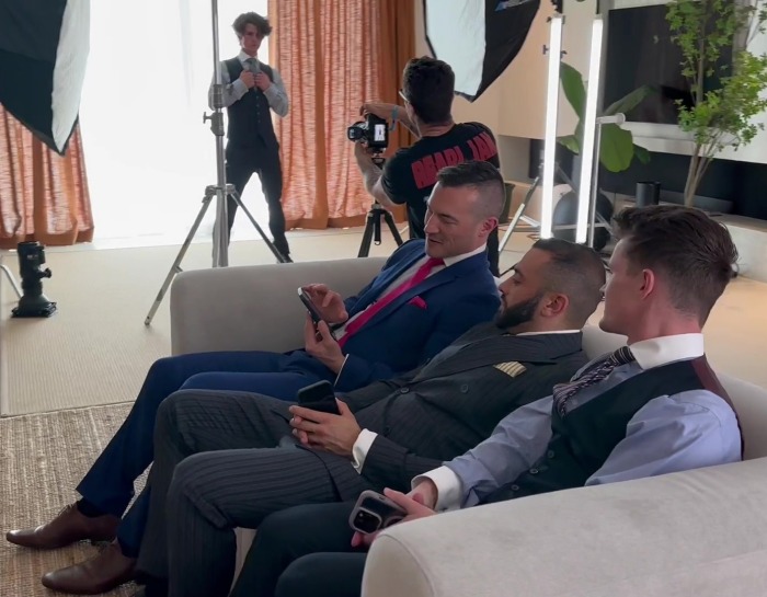 Gay Porn Behind The Scenes Drew Valentino Derek Kage Allen King Seth Peterson Grant Ducati 