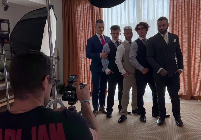 Gay Porn Behind The Scenes Drew Valentino Derek Kage Allen King Seth Peterson Grant Ducati 
