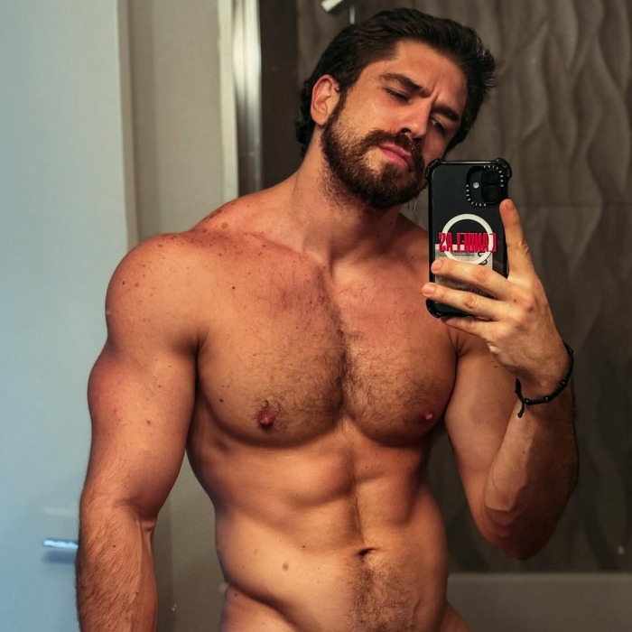 Hugs Kandelas Gay Porn Star Shirtless Muscle Hunk 