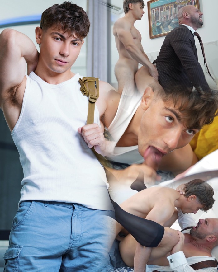 Leo Adonis Gay Porn Star Twink Fuck Dimitri Venum MenAtPlay XXX