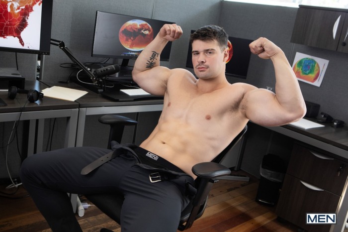 Malik Delgaty Gay Porn Star Shirtless Muscle Hunk
