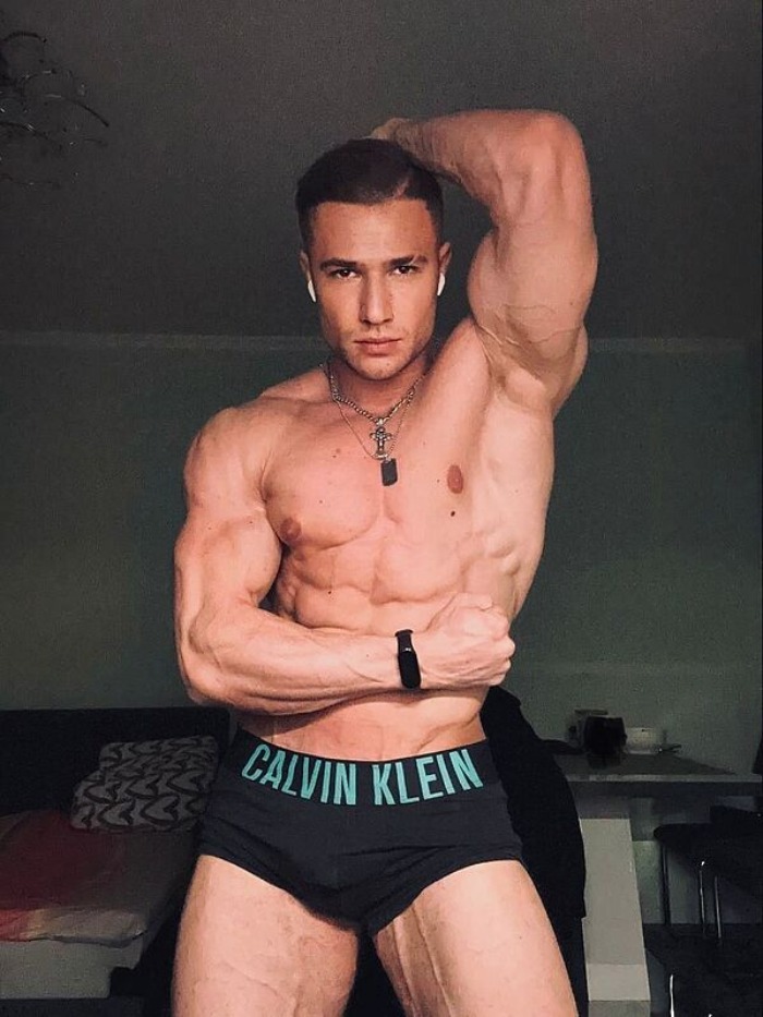 Alex Romanoff Flirt4Free Male Model Muscle Hunk 