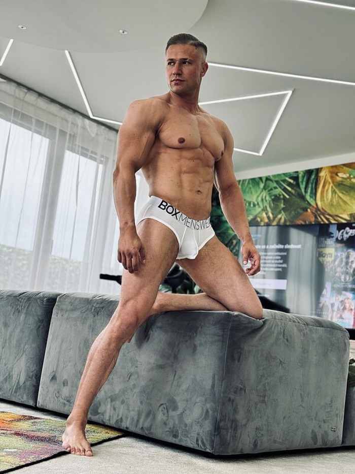 Alex Romanoff Flirt4Free Male Model Muscle Hunk 