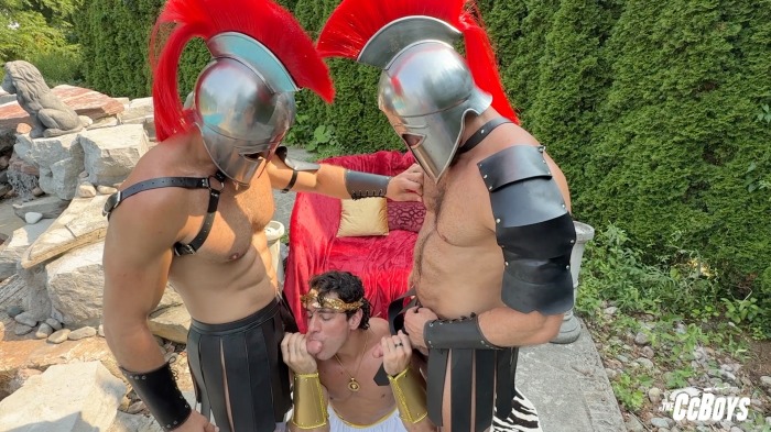 Gladiators Gay Porn Paul Codi Travis Connor Atlas King 