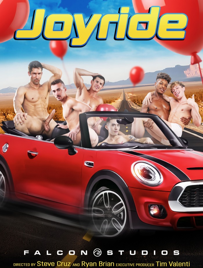 JOYRIDE Gay Porn Movie DVD Cover