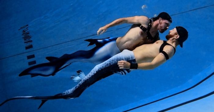 Men of the Deep Gay Porn Merman Underwater Sex 