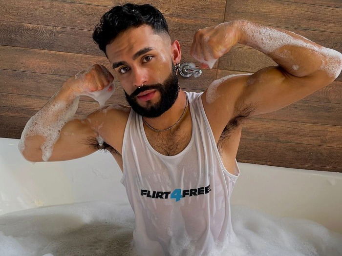 Thaiel Foster Flirt4Free Male Model Arab Stud 