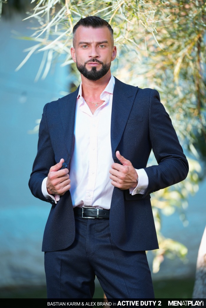 Alex Brand Gay Porn Star MenAtPlay Suit