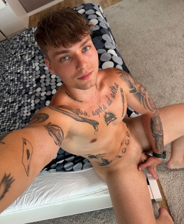 Christian Great OnlyFans Male Model Naked Muscle Jock Tattooed Stud