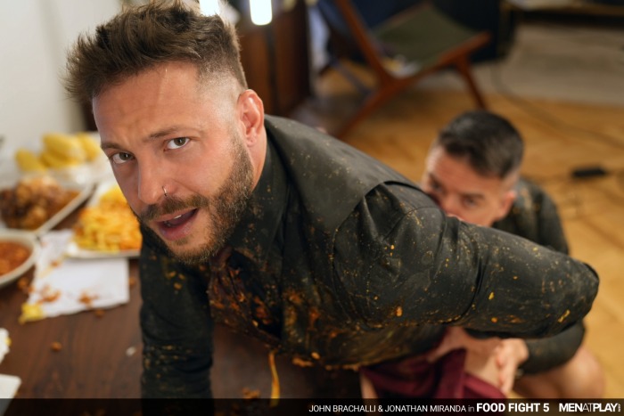 John Brachalli Jonathan Miranda Food Fight 5 Gay Porn 