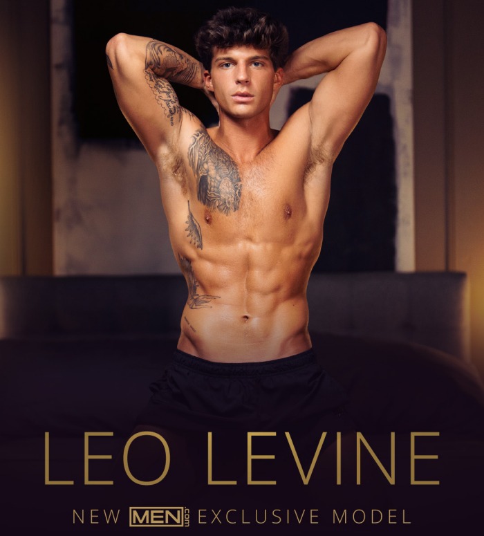 Leo Levine Gay Porn Star MEN Exclusive Model