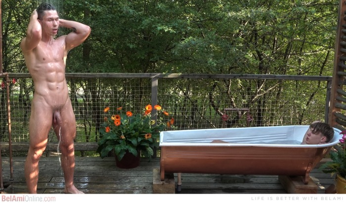 Michael Ross Luca Filipi BelAmi Gay Porn 