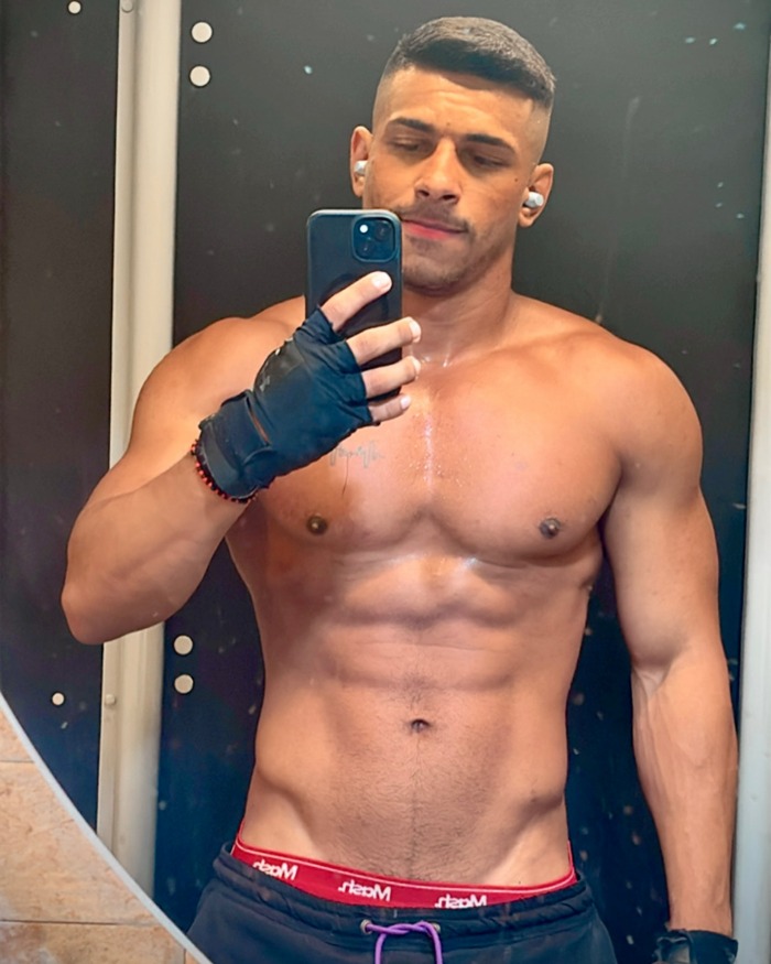 Johnny Will Gay Porn Star Shirtless Latino Hunk 
