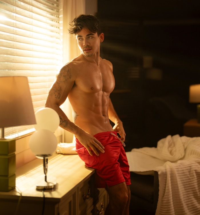 Ashton Summers Gay Porn Star Shirtless Muscle Jock