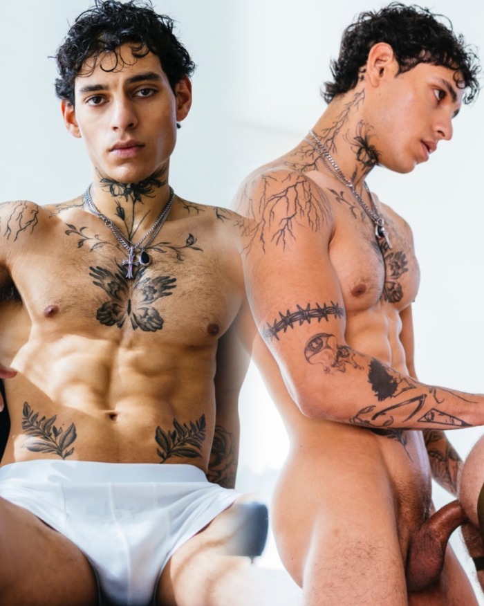 Lyle Isara Gay Porn Star Tattooed Stud Fuck