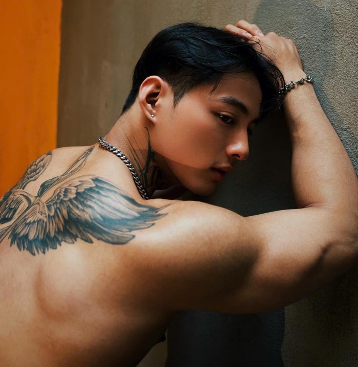 Bevis Tran Gay Porn Star Asian Muscle Hunk 