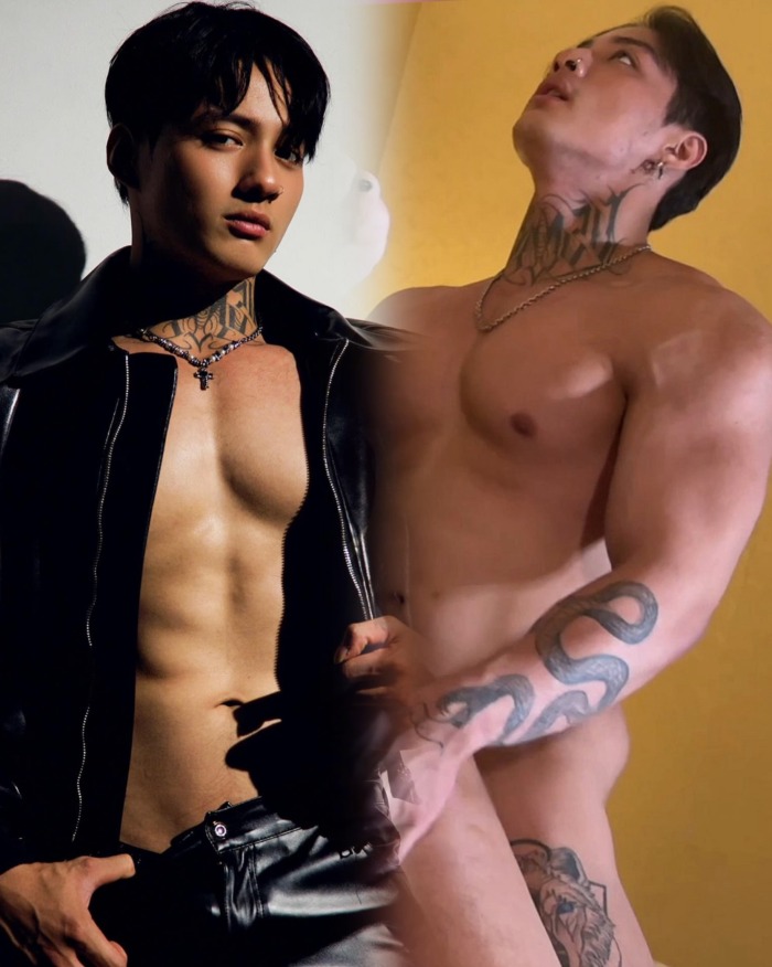  Bevis Tran Gay Porn Star Asian Muscle Hunk Tattooed Stud Fuck XXX