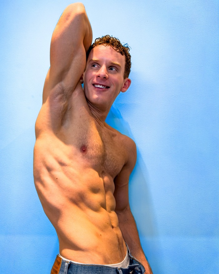 Dylan Tides Gay Porn Star Muscle Jock Shirtless