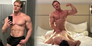 Gymbo3x Gay Porn Star Bodybuilder Fuck Glutelord XXX
