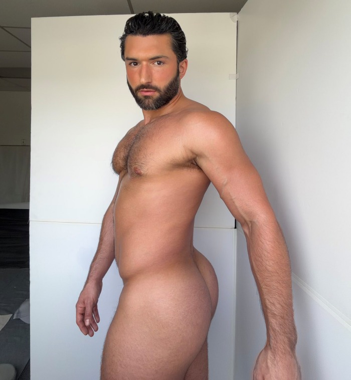 Paolo Bruni Gay Porn Star Naked Muscle Hunk