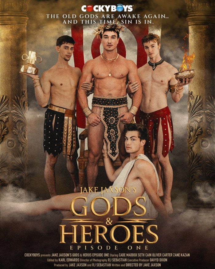 GODS and HEROES Gay Porn Cade Maddox CockyBoys