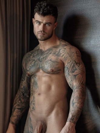 Randys Page OnlyFans Male Model Naked Tattooed Stud