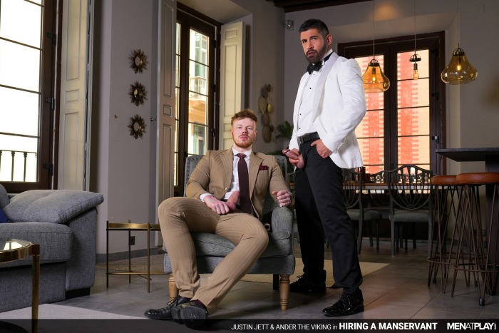 Ander the Viking Justin Jett Gay Porn Suit Sex MenAtPlay