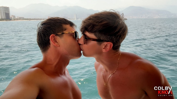 Colby Chambers Alex Gonz Gay Porn Boat Sex 