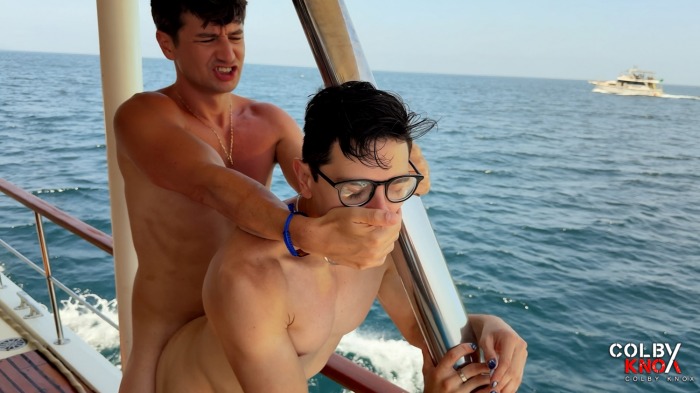 Colby Chambers Alex Gonz Gay Porn Boat Sex 