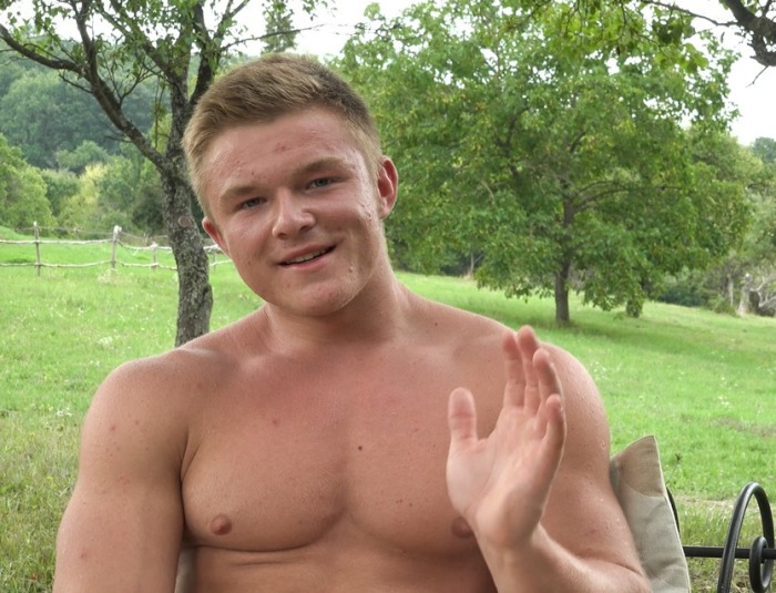 Finn Adler BelAmi Gay Porn Star Naked Muscle Hunk